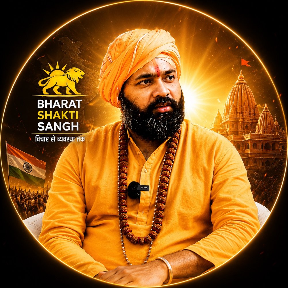 Kabeer Ji Maharaj, author of Rajdharma 3.0, in prayer and meditation